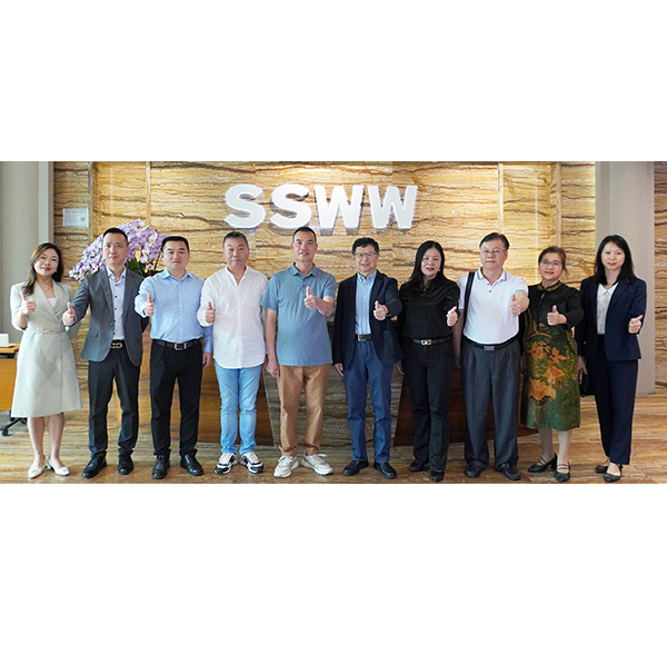 广东省建筑材料行业协会莅临头号玩家唯一官方卫浴参观交流